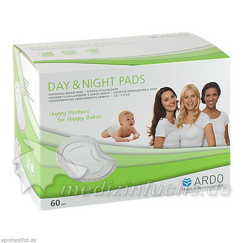 Ardo Day & Night Pads Einweg-Stilleinlagen, 60 ST