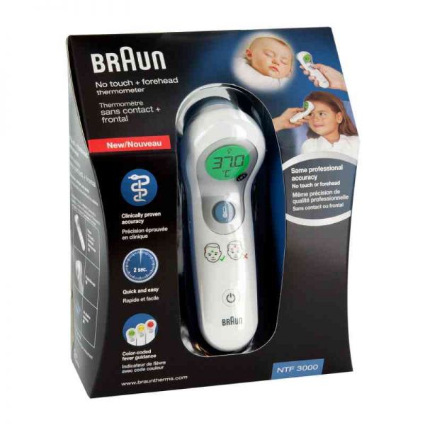 Braun Ntf 3000 no-touch & Stirnthermometer (1 stk)