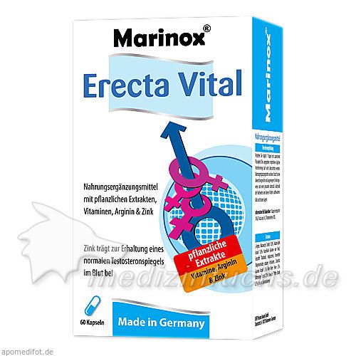 Marinox Erecta Vital, 60 ST