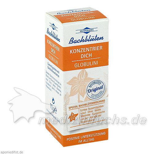 Bachblüten Konzentrier Dich Globulini, 10 G