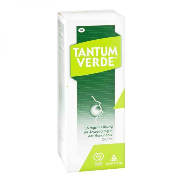 Tantum Verde 1,5 mg/ml Lösung zur, zum Anw.i.d.Mundhöhle (240 ml)