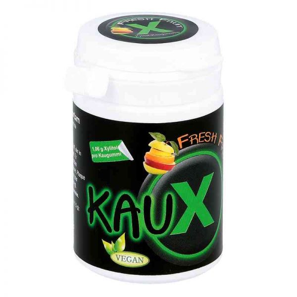 Kaux Zahnpflegekaugummi Fresh Fruit mit Xylitol (40 stk)