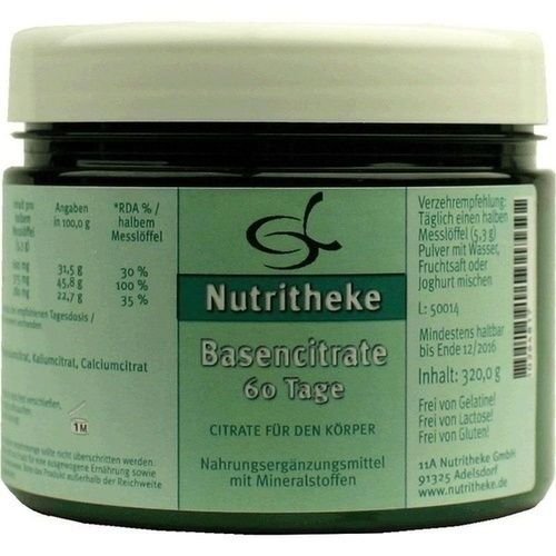 Basencitrate 60 Tage, 320 G