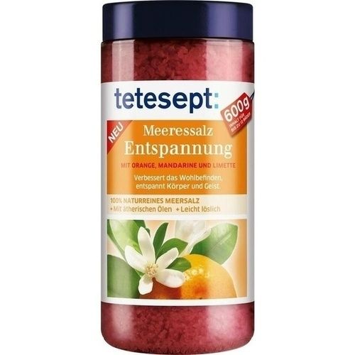 tetesept Meeressalz Entspannung, 600 G