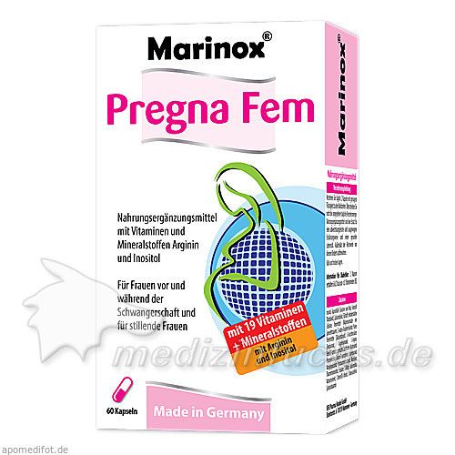 Marinox Pregna Fem Capsule, 60 ST