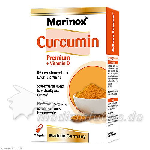 Marinox Curcumin Premium + Vitamin D, 60 ST