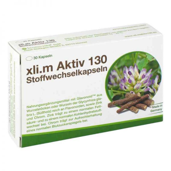 Xlim Aktiv 130 Stoffwechselkapseln (30 stk)