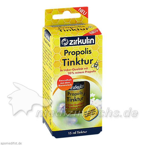 ZIRKULIN Propolis Tinktur, 15 ML