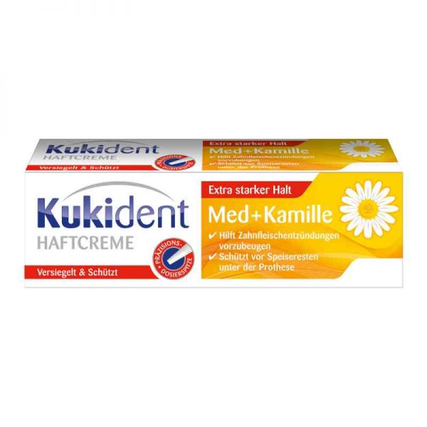 Kukident Haftcreme Med + Kamille (40 g)