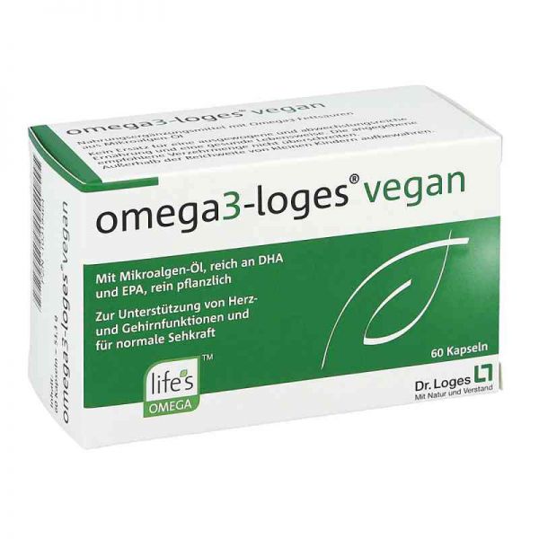 Omega 3-loges vegan Kapseln (60 stk)