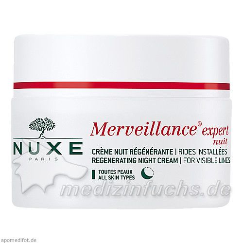 NUXE Creme Nuit Merveillance Enrichie, 50 ML