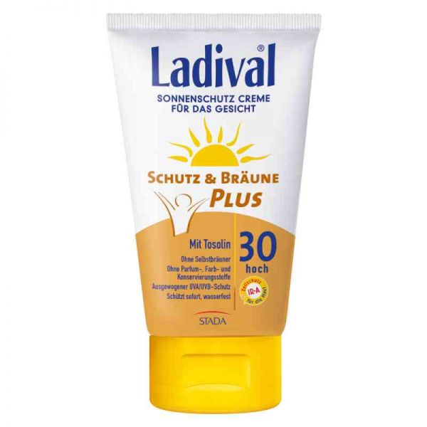 Ladival Schutz&bräune Plus Creme Lsf 30 (75 ml)