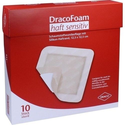 DracoFoam haft sensitiv Schaumst. 12.5x12.5cm, 10 ST