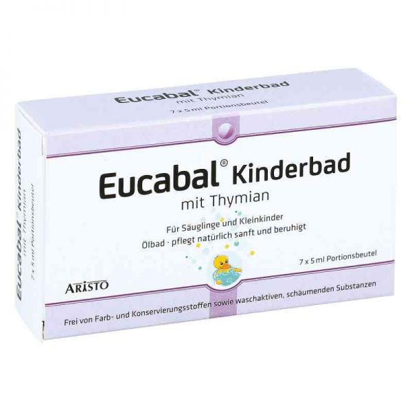 Eucabal Kinderbad mit Thymian (7X5 ml)