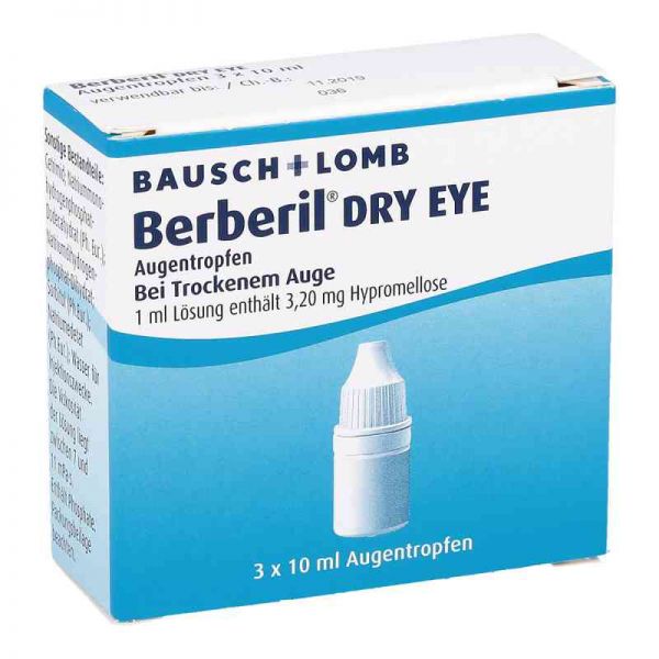 Berberil Dry Eye Augentropfen (3X10 ml)