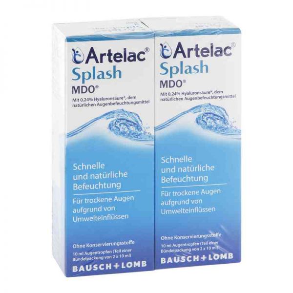 Artelac Splash Mdo Augentropfen (2X10 ml)