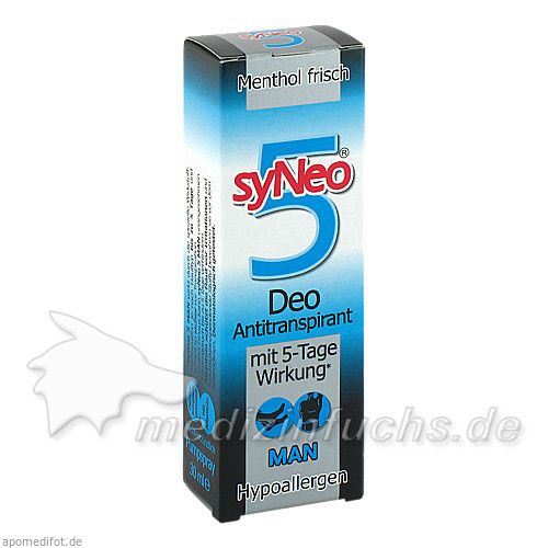 syNEO 5 MAN Deo-Antitranspirant, 30 ML