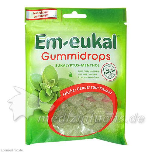 Em-eukal Gummidrops Eukalypt.Menthol ZH, 90 G