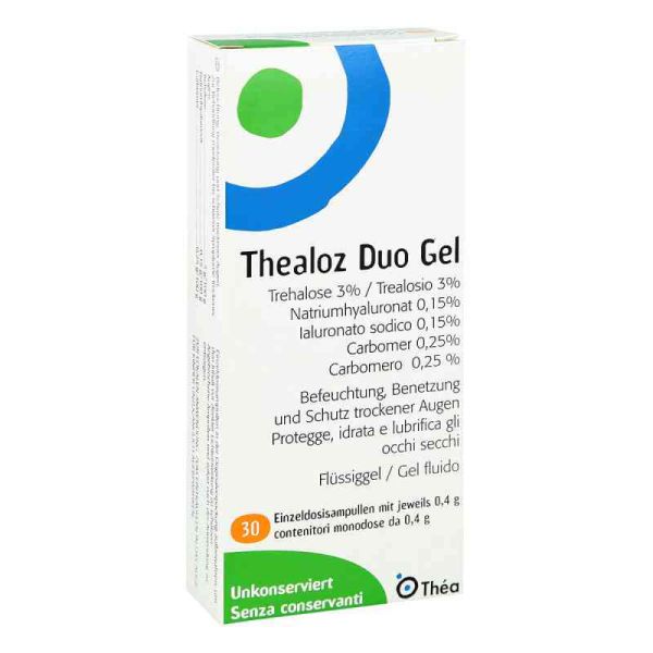 Thealoz Duo Augengel (30X0.4 g)