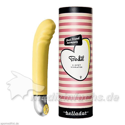 Belladot/Bodil G-Punkt Vibrator gelb, 1 ST