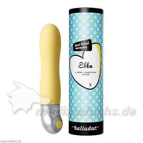 Belladot/Ebba großer starker Vibrator gelb, 1 ST