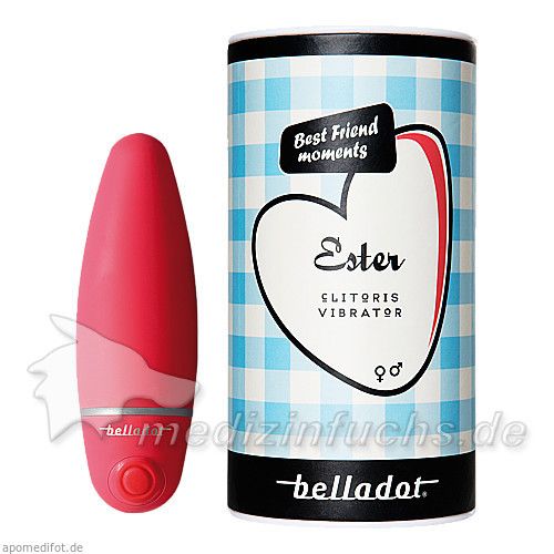 Belladot/Ester Klitorisvibrator rot, 1 ST