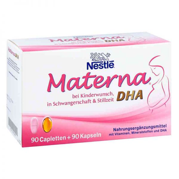 Nestle Materna Dha 90 Kapseln (2X90 stk)