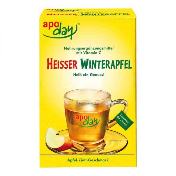 Apoday heisser Winterapfel Vitamin C Pulver (10X10 g)