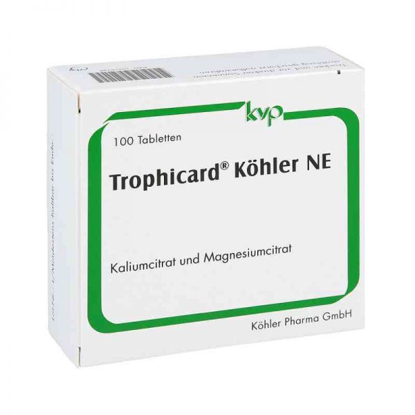 Trophicard Köhler Ne Tabletten (100 stk)