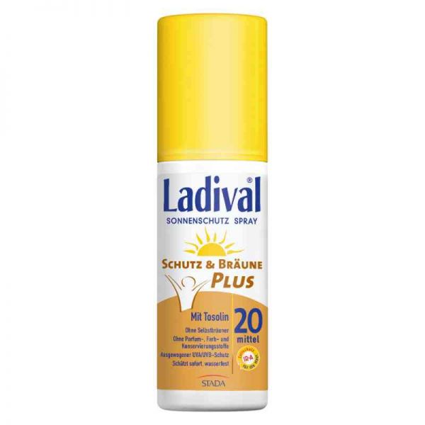 Ladival Schutz&bräune Plus Spray Lsf 20 (150 ml)