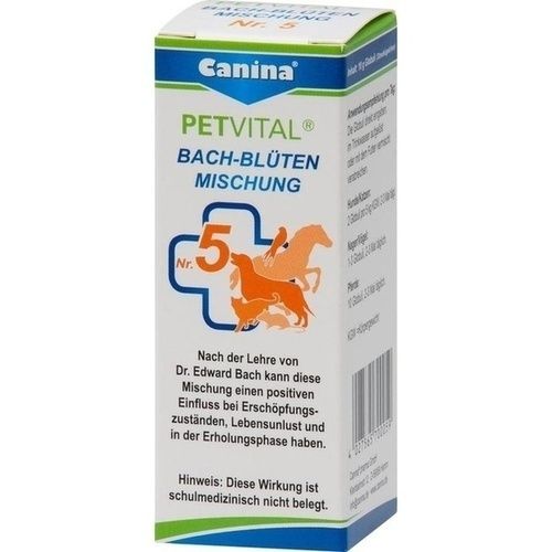 PETVITAL Bachblüten Nr. 5 vet, 10 G