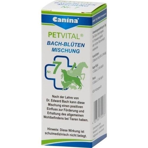 PETVITAL Bachblüten Nr. 7 vet, 10 G