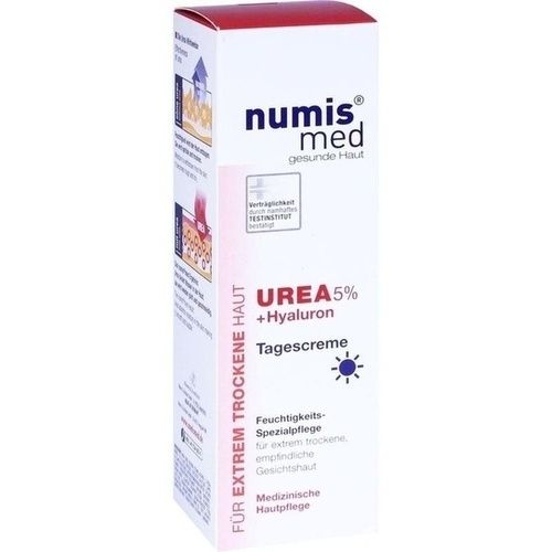 numis med UREA 5% Tagescreme + Hyaluron, 50 ML