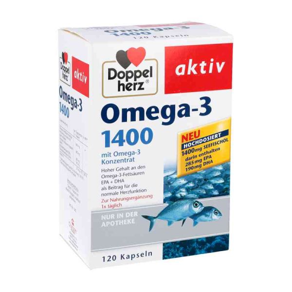 Doppelherz Omega-3 1.400 Kapseln (120 stk)