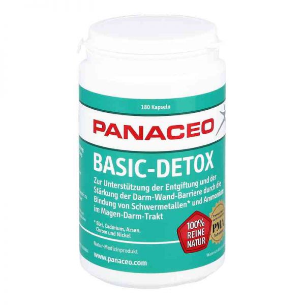 Panaceo Basic-detox Kapseln (180 stk)