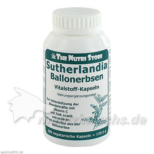 Sutherlandia Ballonerbsen 580 vegetarische, 200 ST