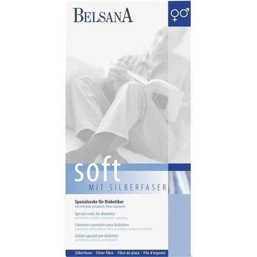 BELSANA SOFT MIT SILBERFASER AB1 GR.III SCHWARZ, 2 ST