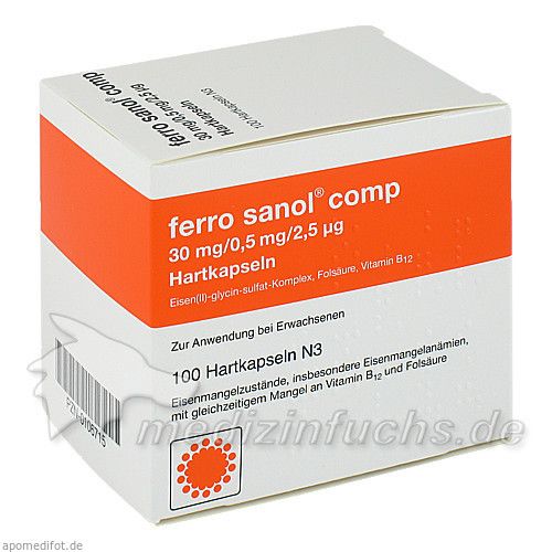 FERRO SANOL COMP, 100 ST