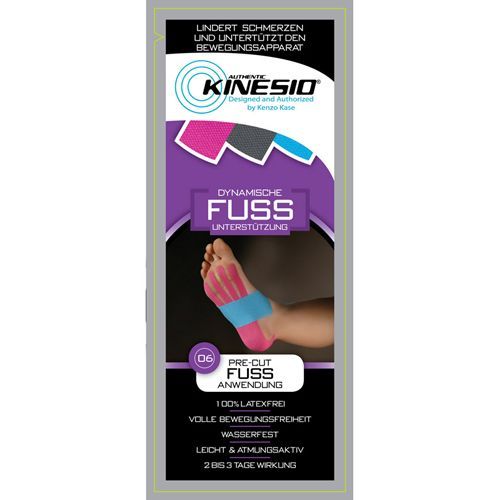 Kinesio Pre Cut Fuss Anwendung, 1 P