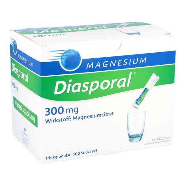 Magnesium Diasporal 300 mg Granulat zur, zum her.e.lsg.z.ein. (100 stk)