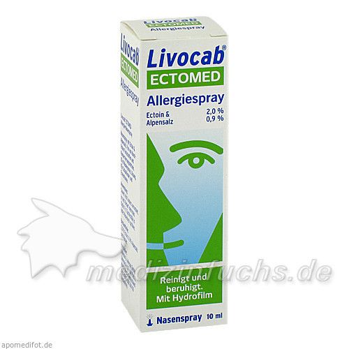 LIVOCAB ECTOMED Allergiespray, 10 ML