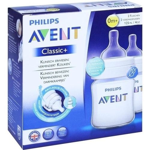 Avent Klassik+ Flasche 125ml 2er Pack, 2 ST