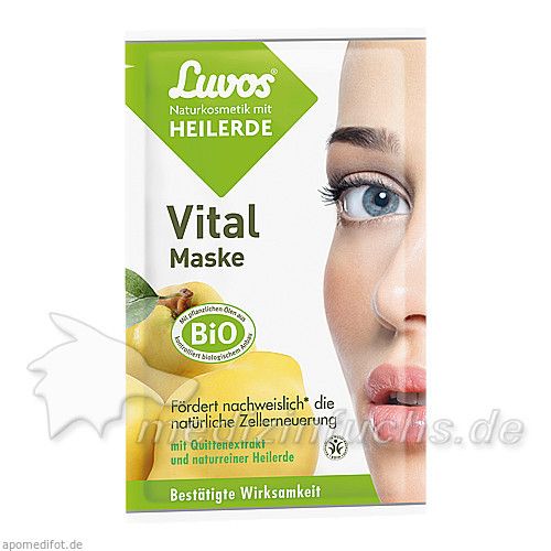 Luvos Heilerde Vital Maske Naturkosmetik, 2X7.5 ML