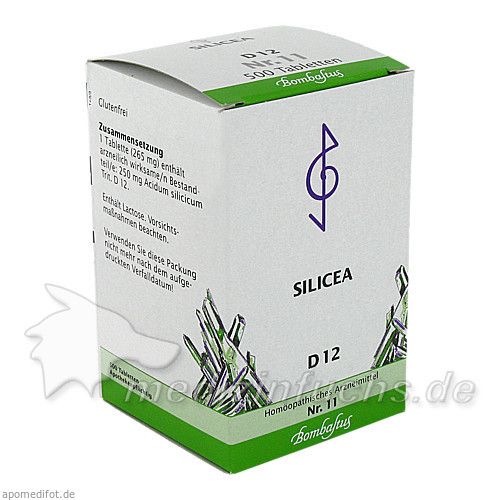 Biochemie 11 Silicea D 12, 500 ST