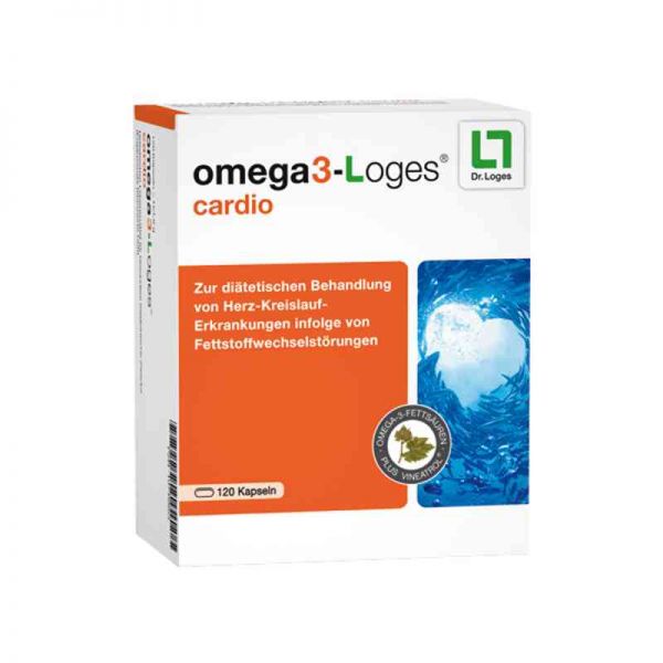 Omega 3-loges cardio Kapseln (120 stk)