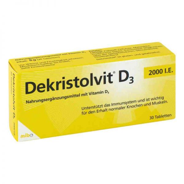 Dekristolvit D3 2.000 I.e. Tabletten (30 stk)