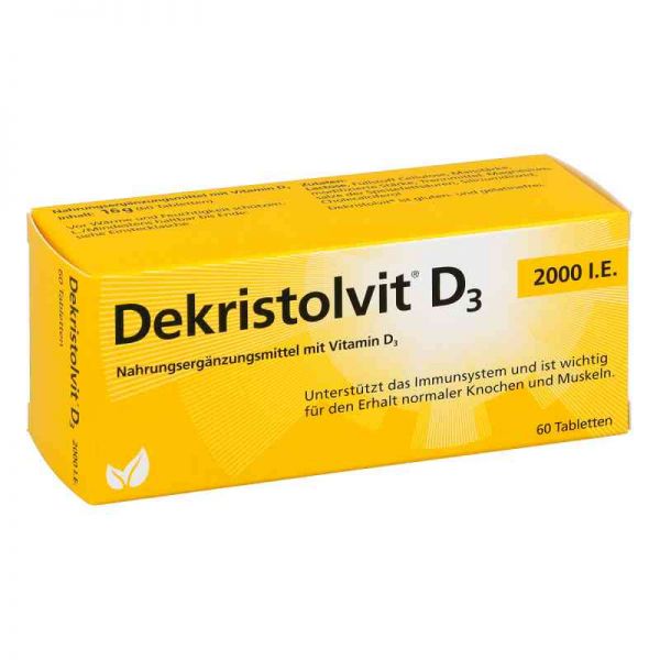 Dekristolvit D3 2.000 I.e. Tabletten (60 stk)