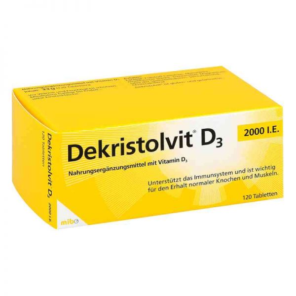 Dekristolvit D3 2.000 I.e. Tabletten (120 stk)