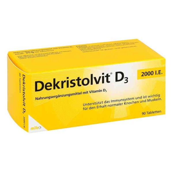 Dekristolvit D3 2.000 I.e. Tabletten (90 stk)