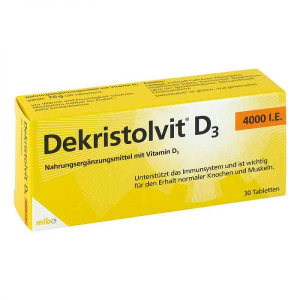 Dekristolvit D3 4.000 I.e. Tabletten (30 stk)